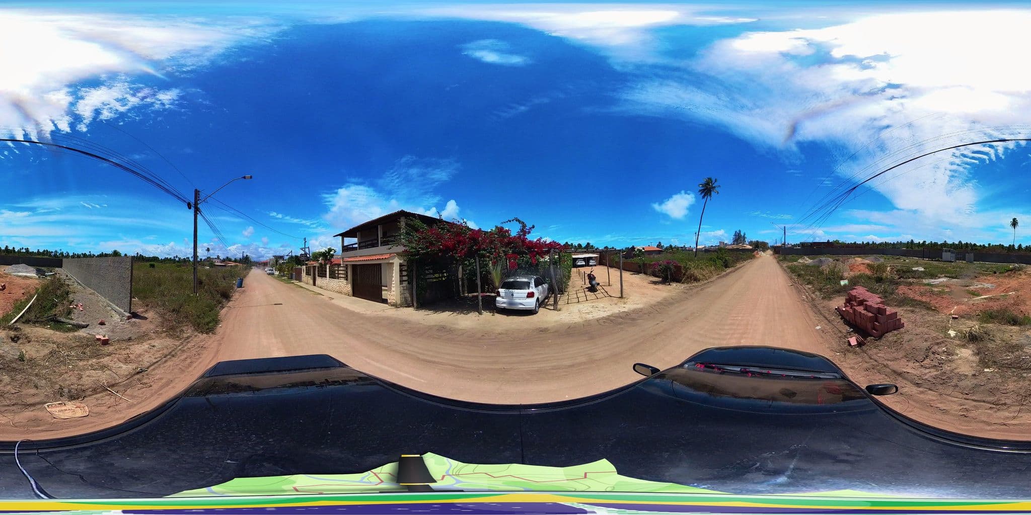 Street view near Pousada Quinta do Patacho, Porto de Pedras — © matheusgomesms (CC BY-SA · Mapillary)