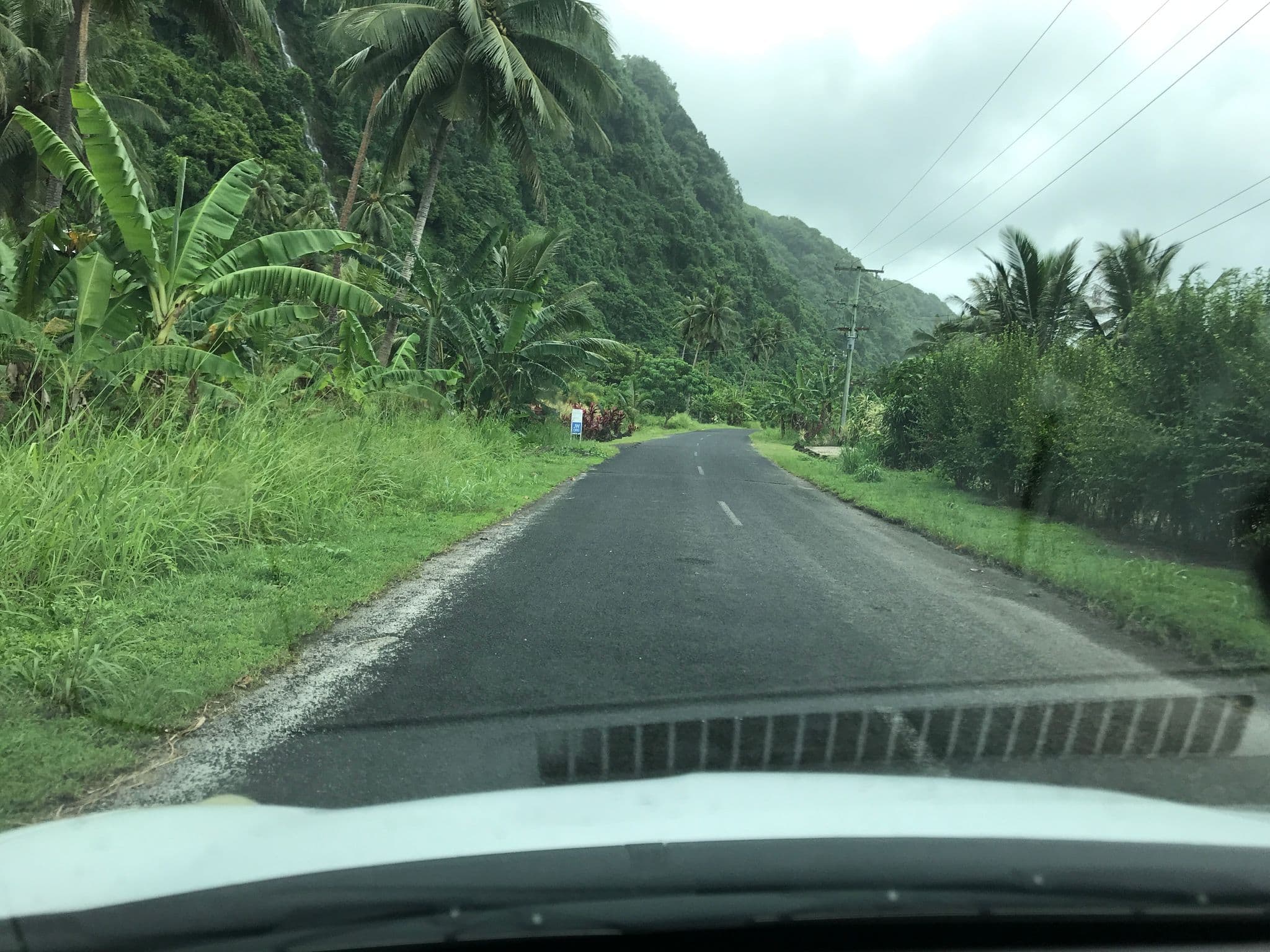 Street view near Jaymy Beach Fales, Matavai — © naokiosaka (CC BY-SA · Mapillary)