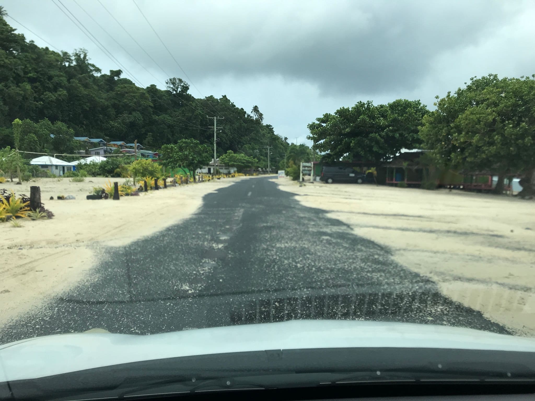 Street view near Romeo's Beach Fales, Matavai — © naokiosaka (CC BY-SA · Mapillary)