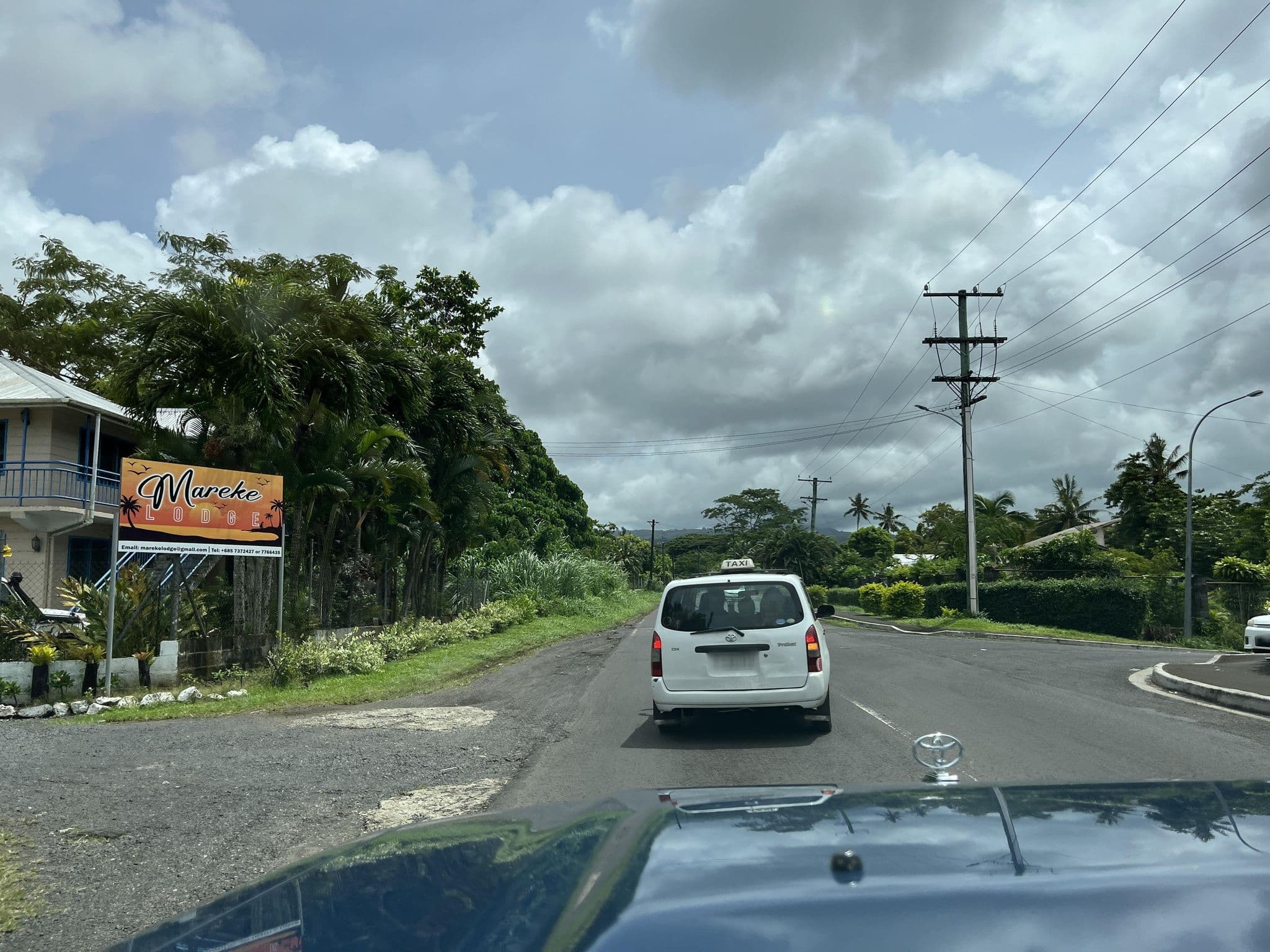 Street view near Mareke Lodge, Siusega — © naokiosaka (CC BY-SA · Mapillary)
