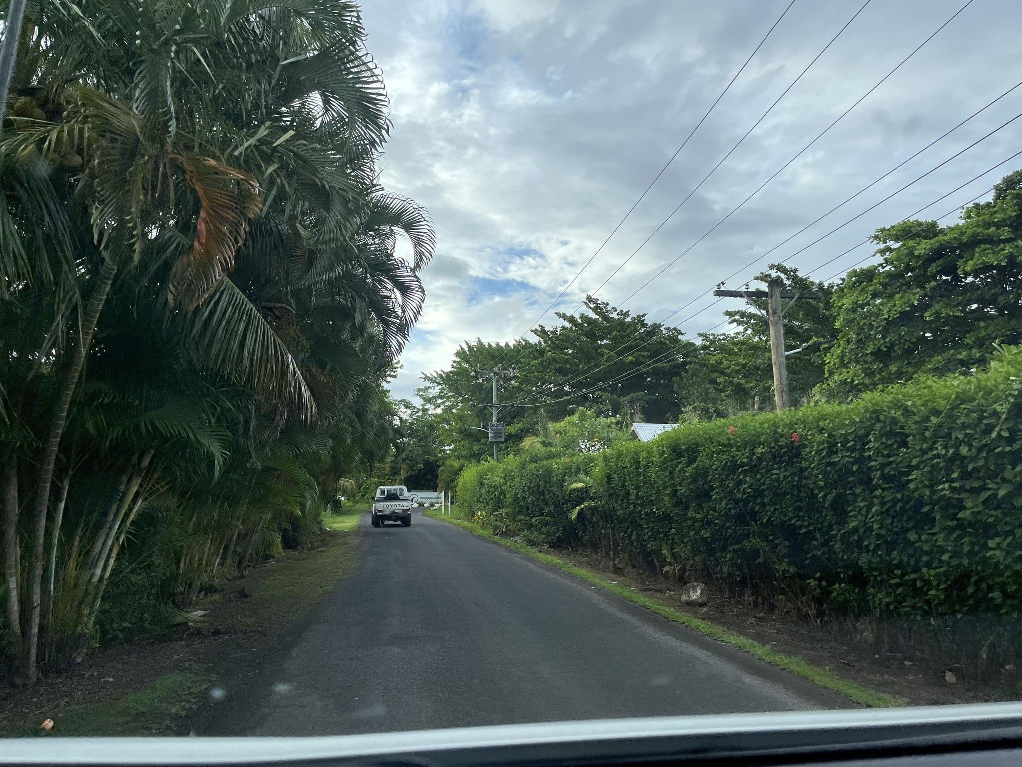 Street view near Taumesina Hideaway, Moata‘a — © naokiosaka (CC BY-SA · Mapillary)