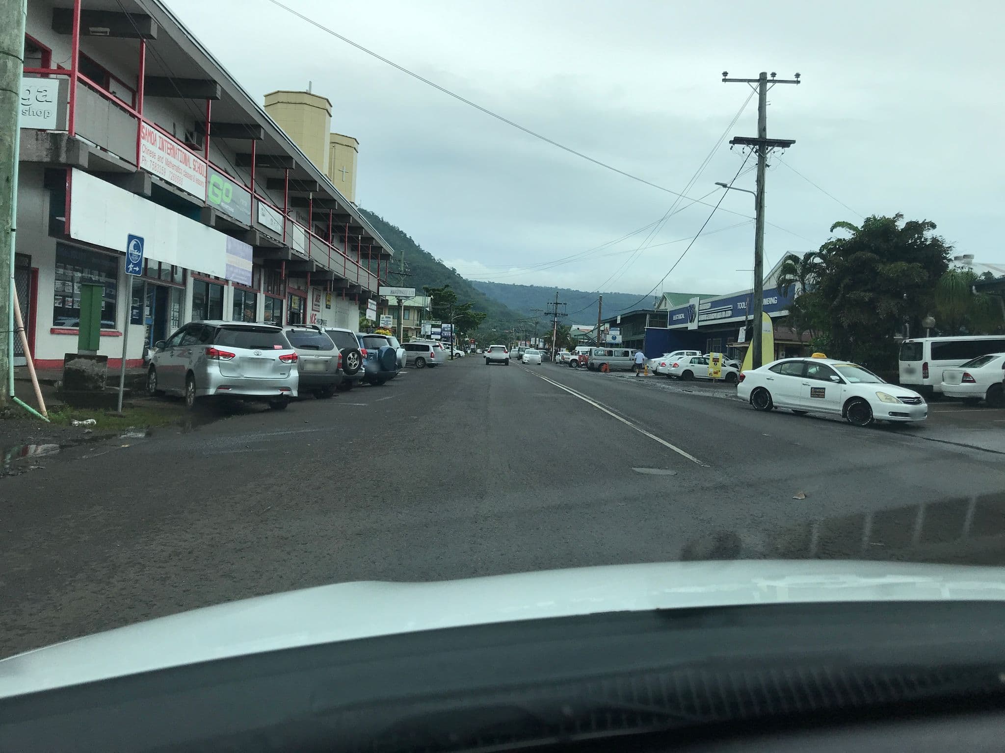 Street view near Talofa Inn, Apia — © naokiosaka (CC BY-SA · Mapillary)