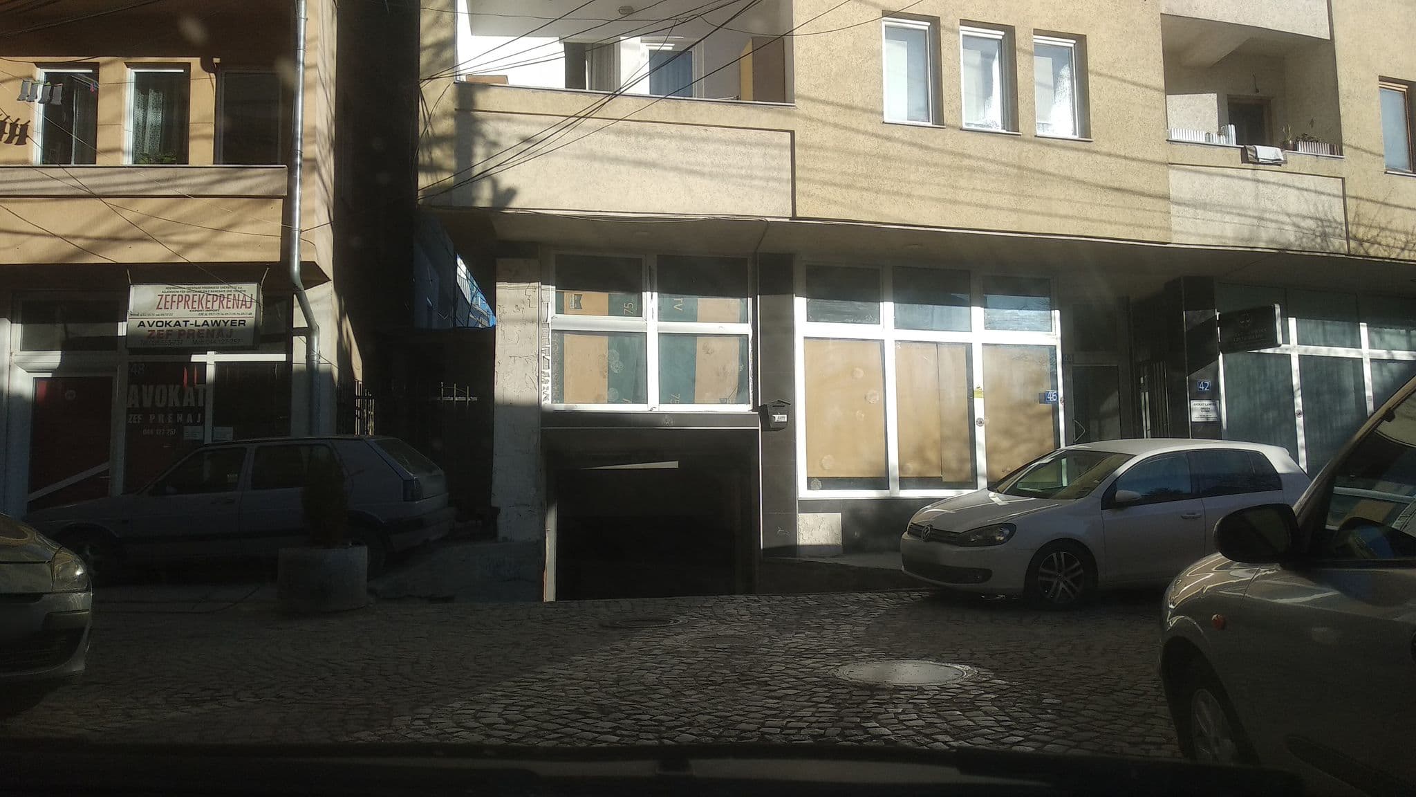 Street view near Hotel Ora, Pristina — © shuke (CC BY-SA · Mapillary)