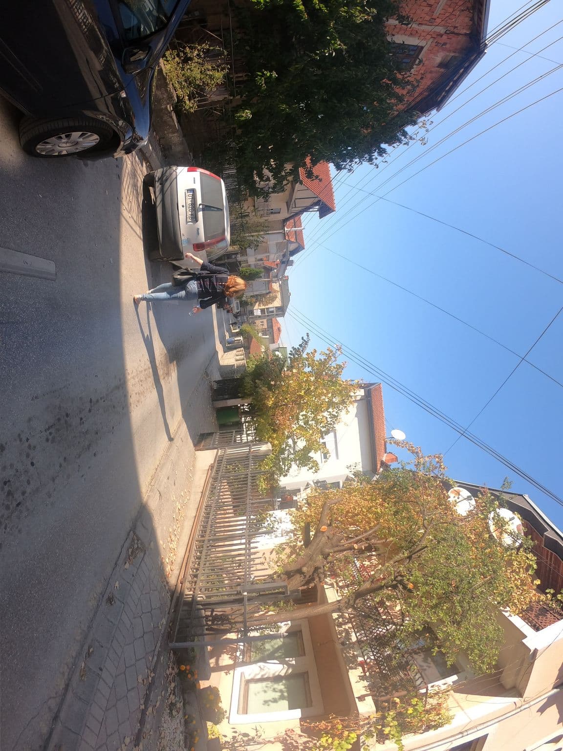 Street view near Guest House Velania, Pristina