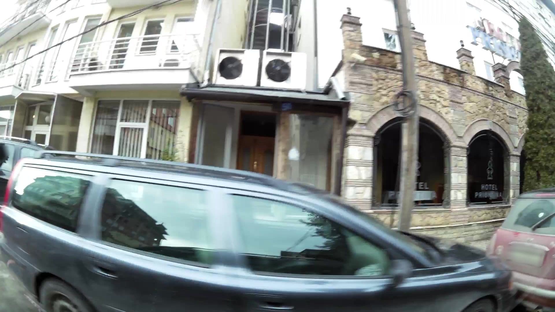Street view near Hotel Prishtina, Pristina — © kaartcam (CC BY-SA · Mapillary)