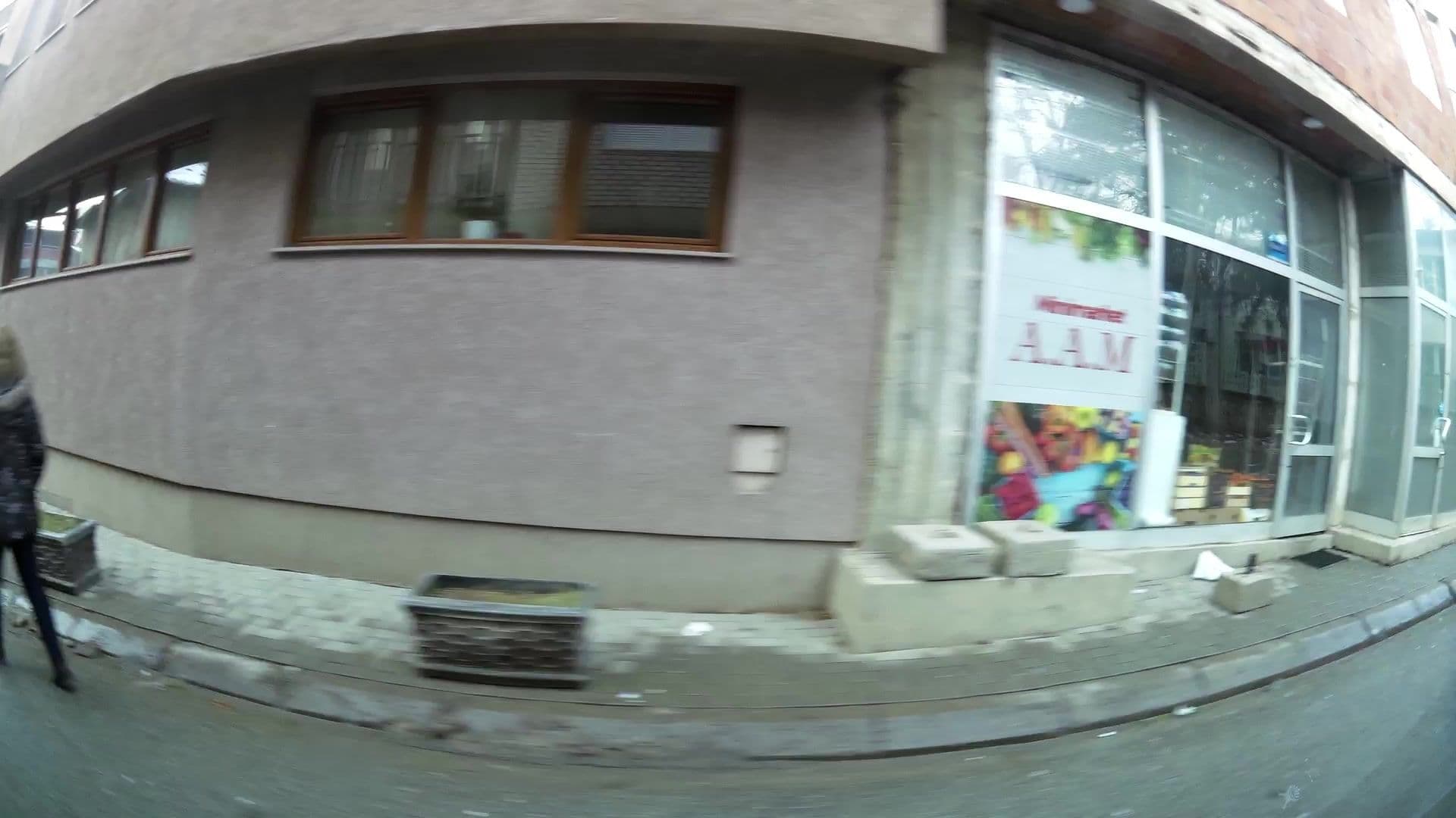 Street view near My home away, Pristina