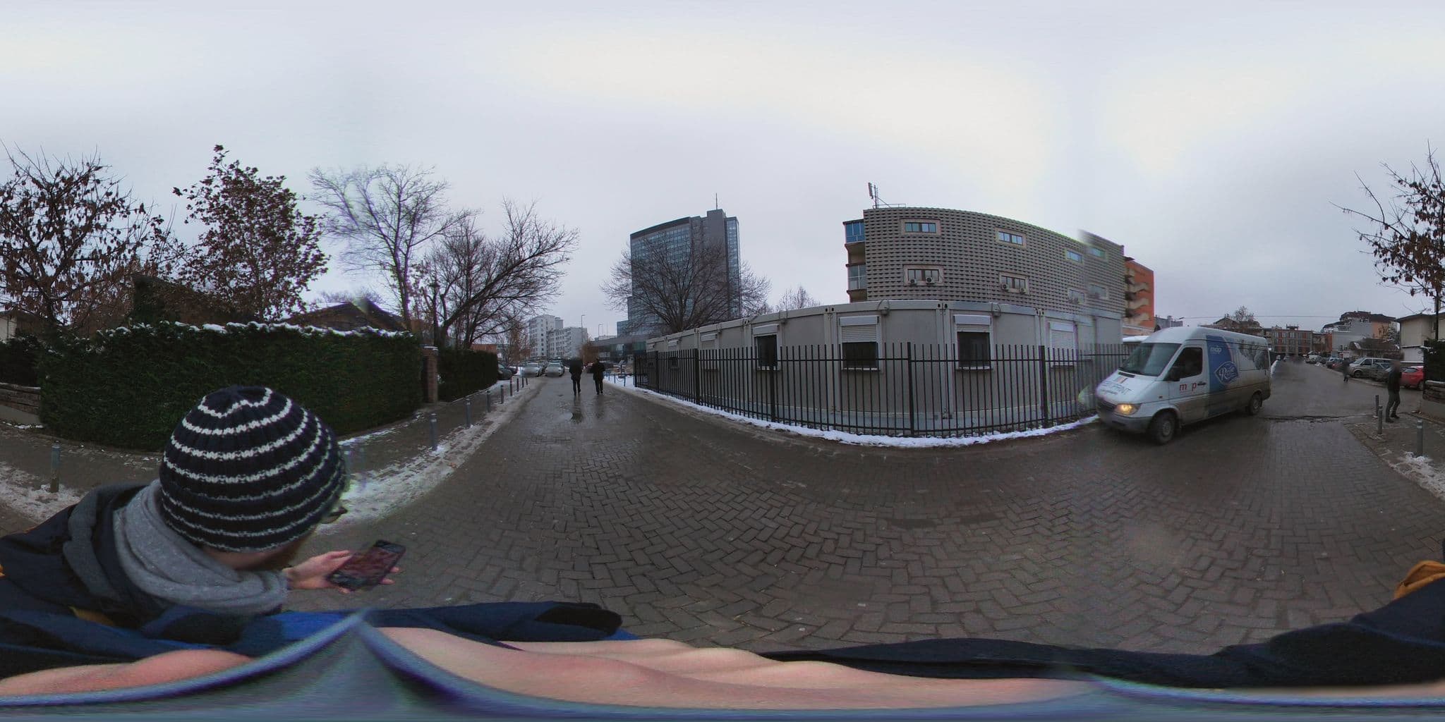 Street view near Prishtina Center Hostel, Pristina — © stereo (CC BY-SA · Mapillary)