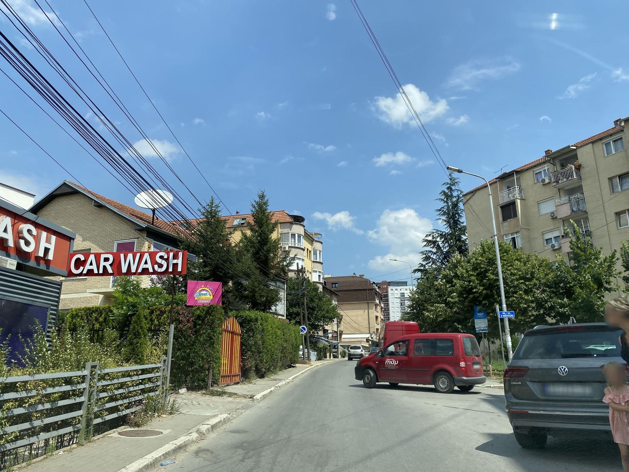 Street view near banesa, Pristina