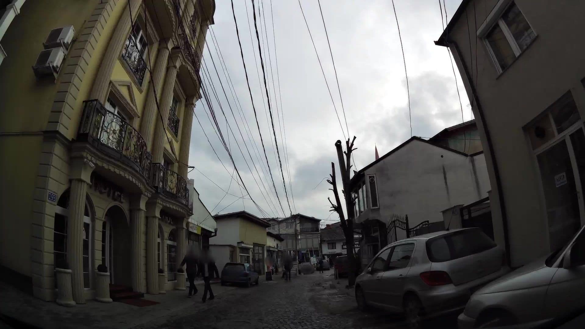 Street view near Hotel Sara, Pristina