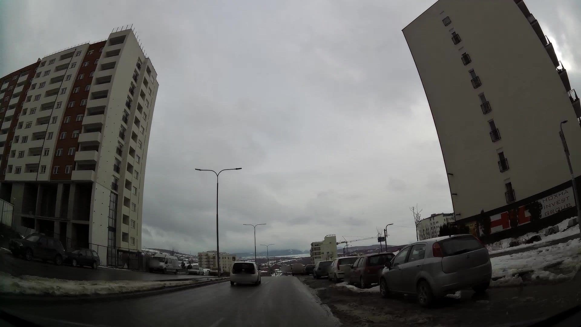 Street view near Hoxha Invest Group, Pristina