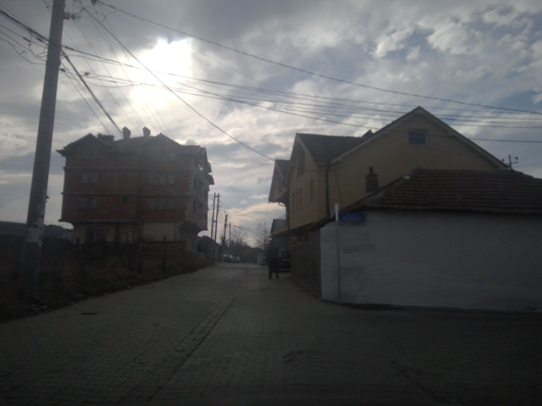 Street view near Pozhegu Brothers (EMSHIR), Pristina