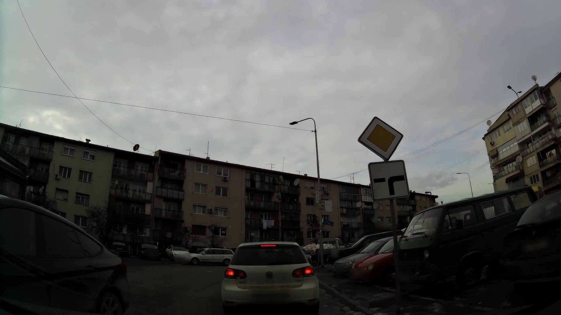 Street view near Ulpiane C13, Pristina