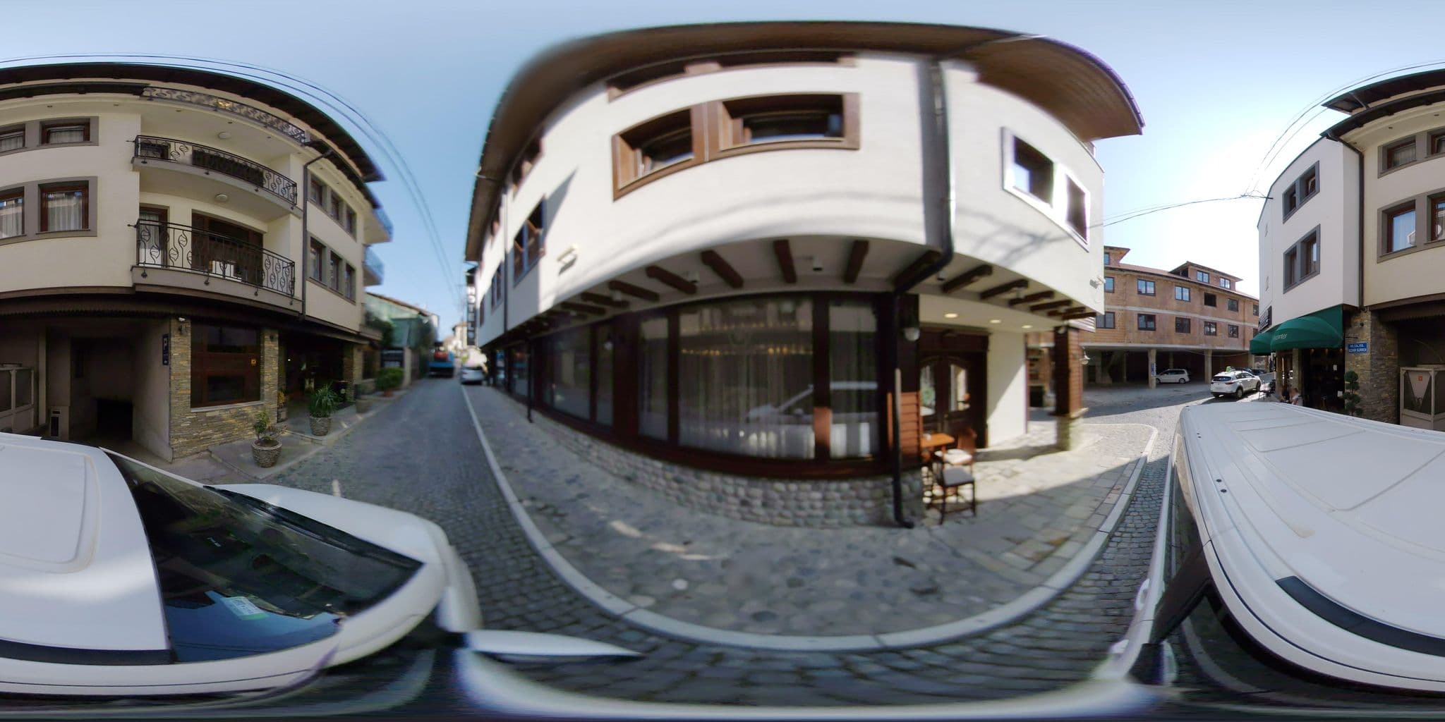 Street view near Hotel "Centrum", Prizren — © mapconcierge (CC BY-SA · Mapillary)
