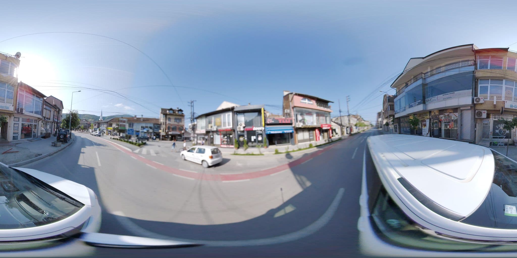 Street view near Zani Hostel, Prizren — © mapconcierge (CC BY-SA · Mapillary)