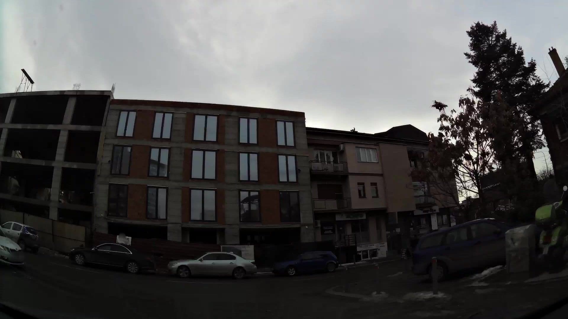 Street view near Manami Hotel, Pristina