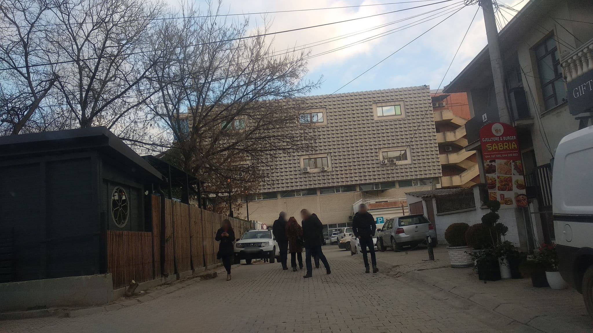 Street view near City Inn, Pristina