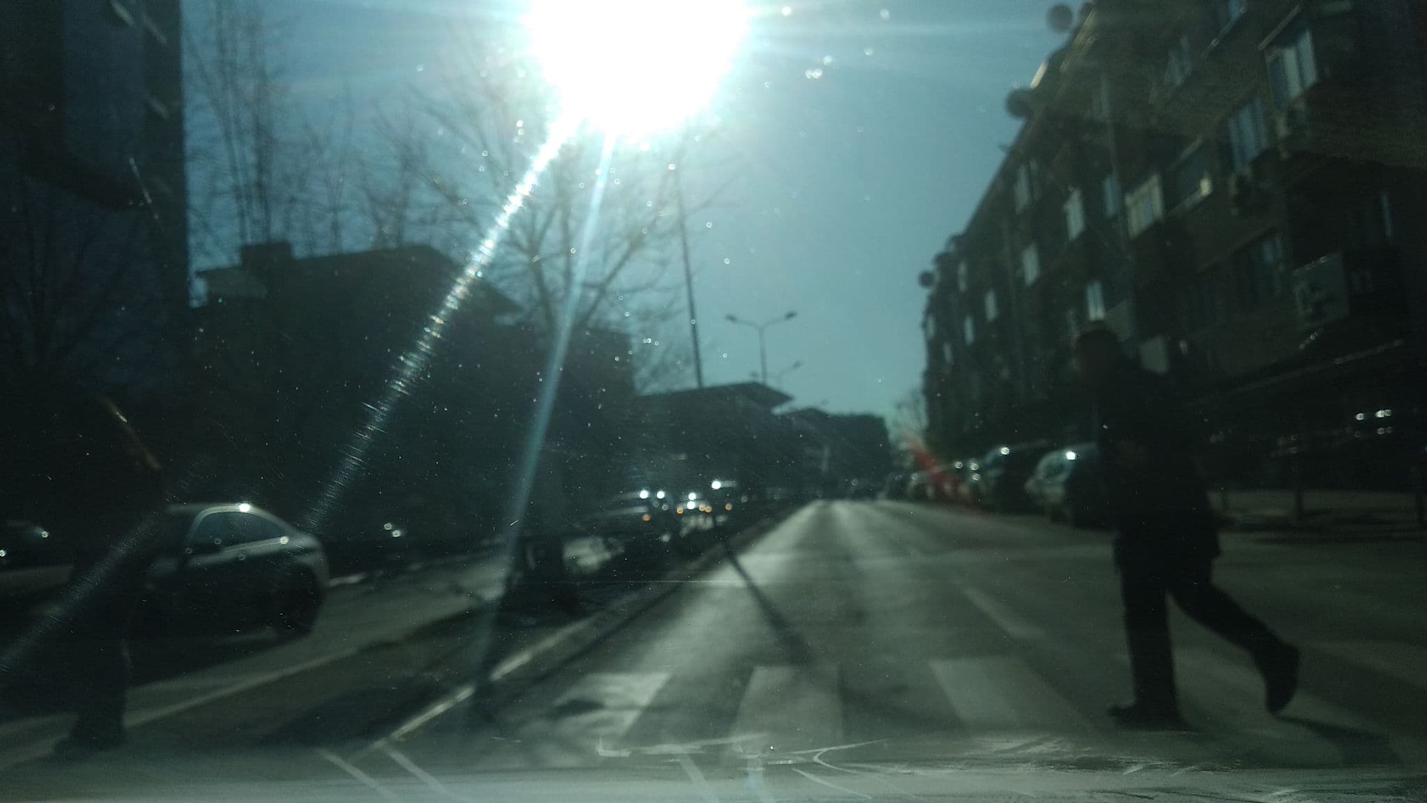 Street view near Hotel Sirius, Pristina