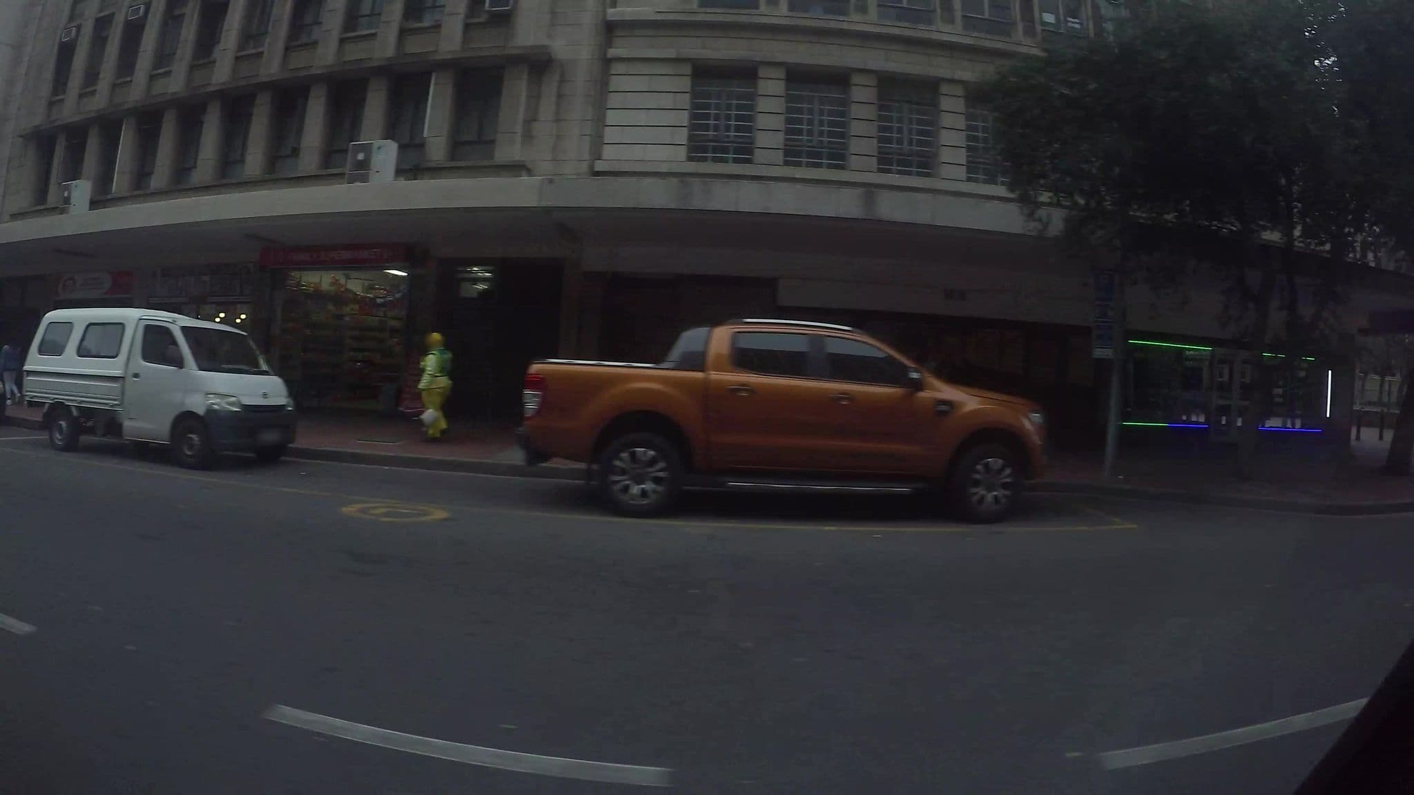 Street view near Fountains Hotel, Cape Town