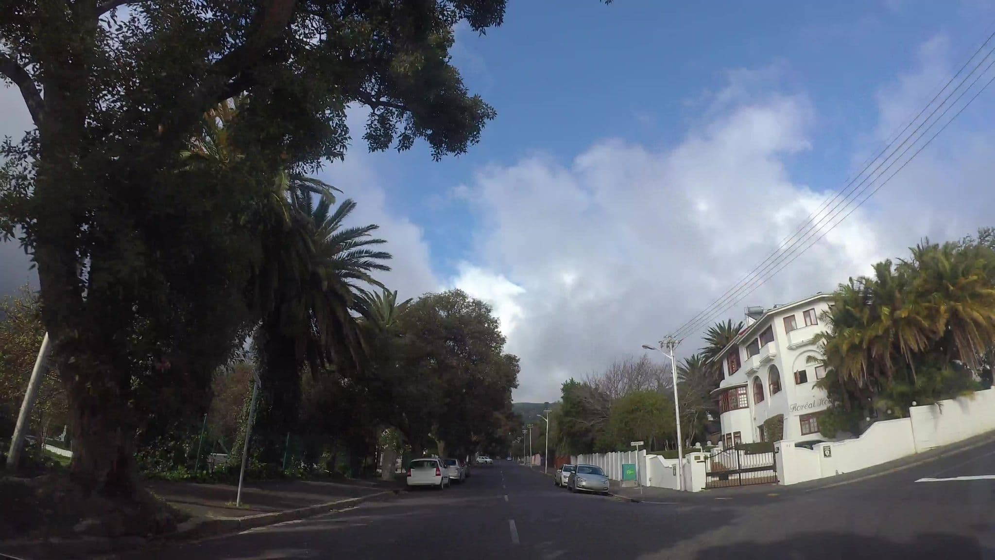 Street view near Floreal House, Cape Town