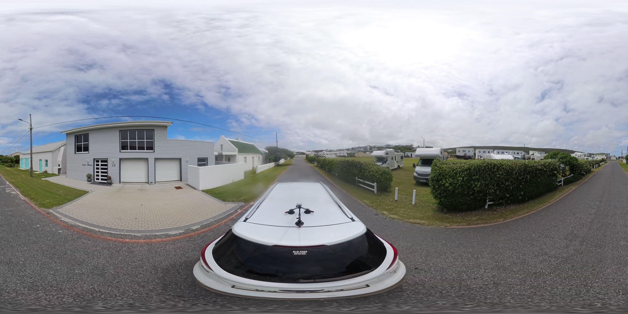 Street view near Agulhas Caravan Park (Site A), Struisbaai — © abrahamthe (CC BY-SA · Mapillary)