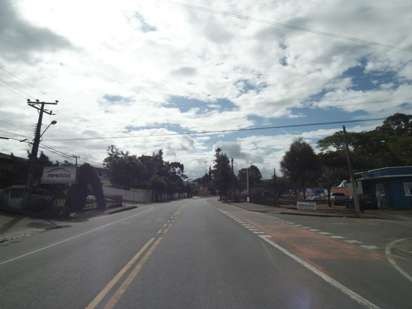 Street view near Hospedagem Dona Ester, Pomerode — © projevias (CC BY-SA · Mapillary)