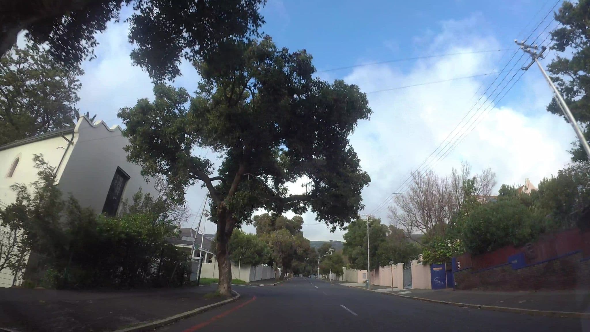 Street view near Lezard Bleu Guest House, Cape Town