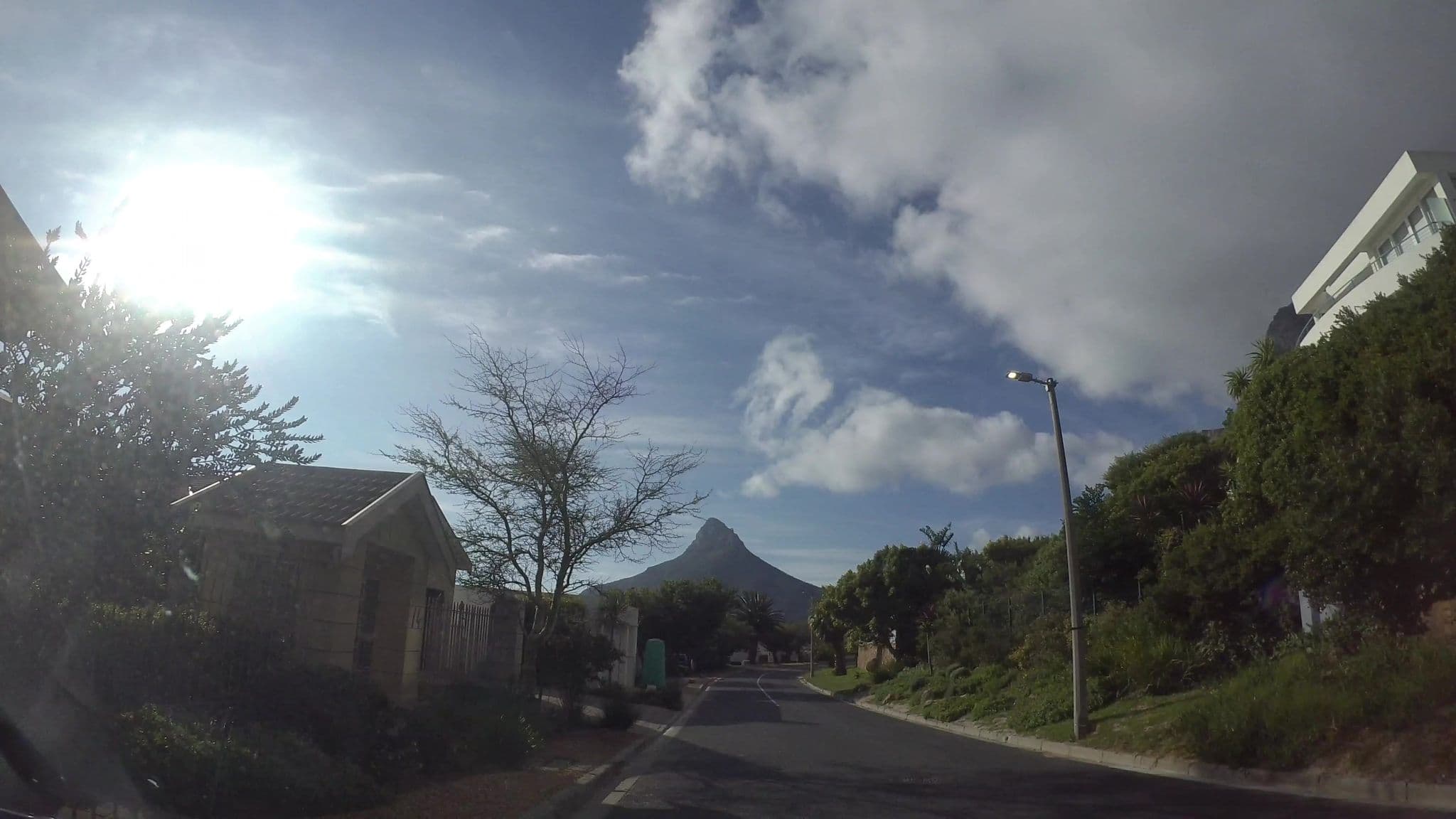 Street view near Bay Reflections, Cape Town
