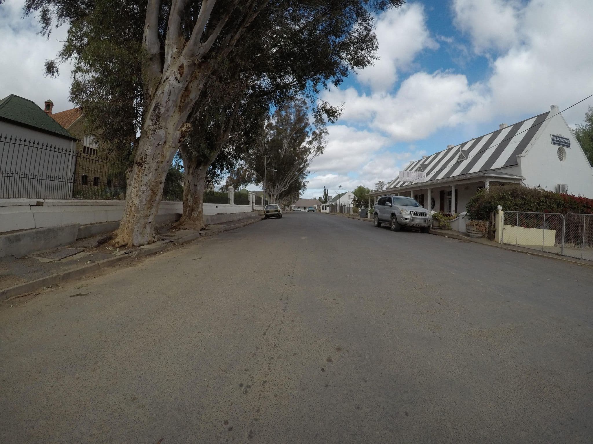 Street view near Riebeeck Huis, Calitzdorp — © bergie (CC BY-SA · Mapillary)