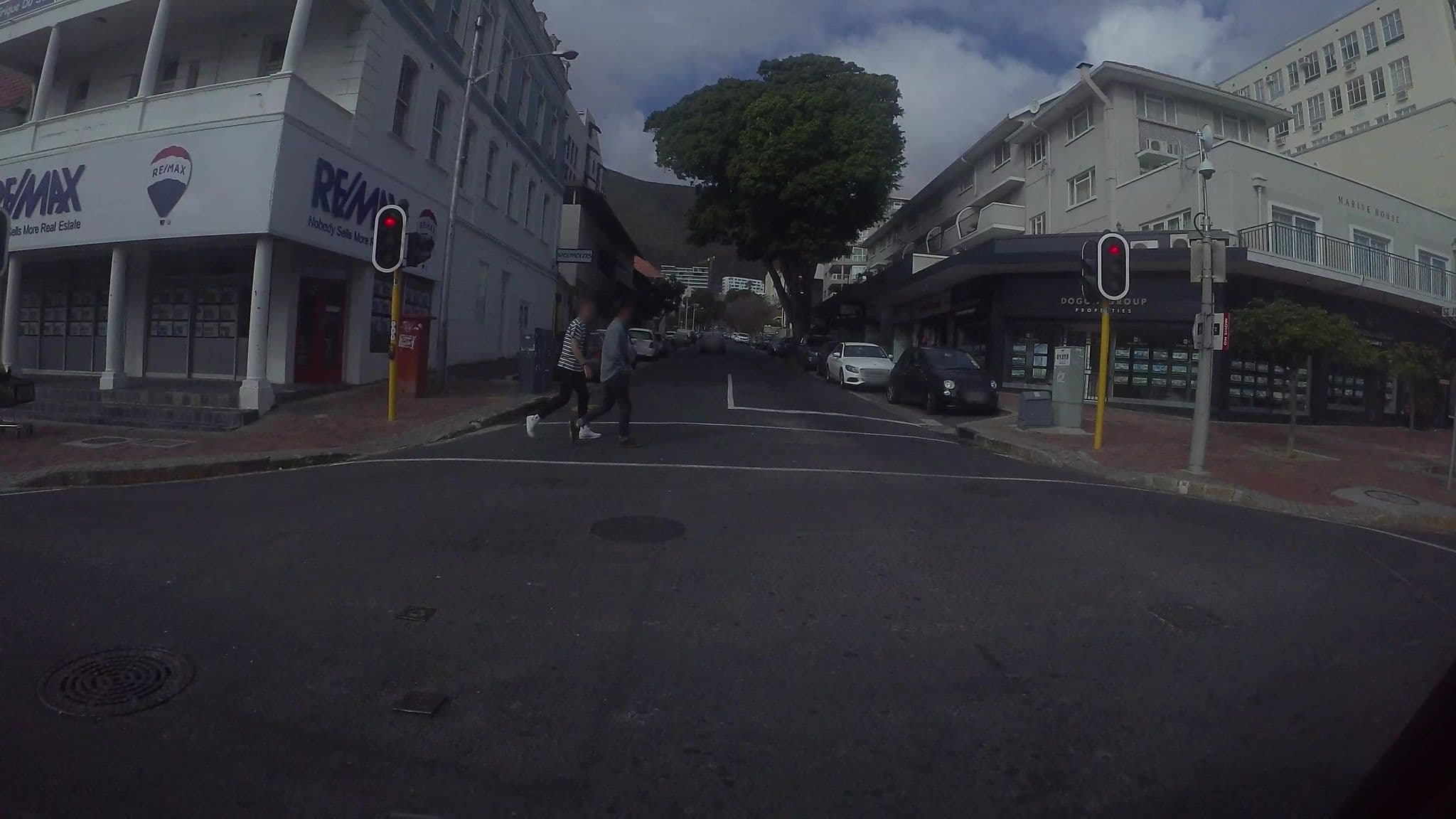Street view near Afrique Du Sud Backpackers, Cape Town