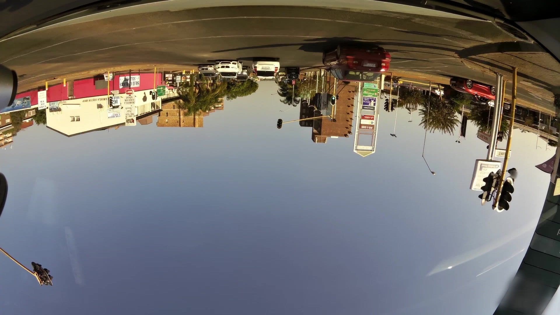 Street view near Maroela Hotel, Pretoria