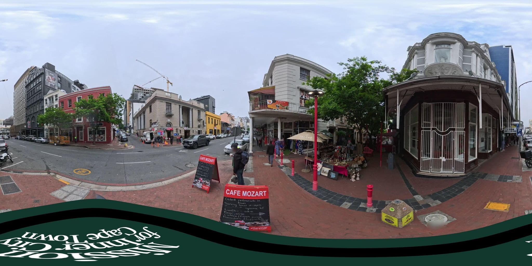 Street view near The Tokyo, Cape Town