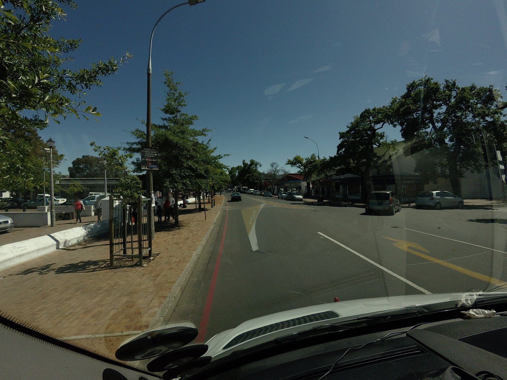 Street view near Crane Backpackers, Stellenbosch — © ankeric (CC BY-SA · Mapillary)