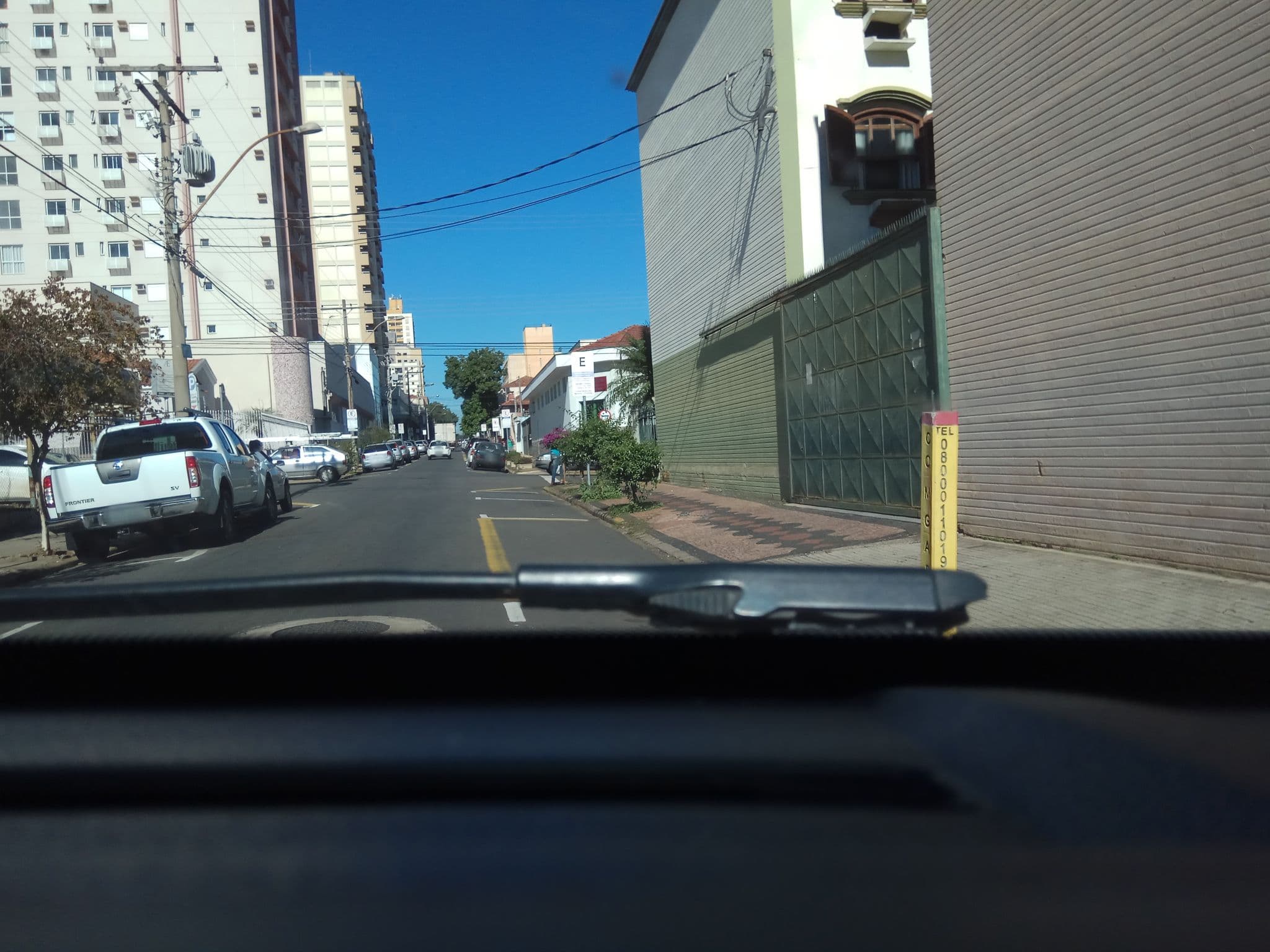Street view near Hotel Copacabana, Piracicaba — © andersoal (CC BY-SA · Mapillary)