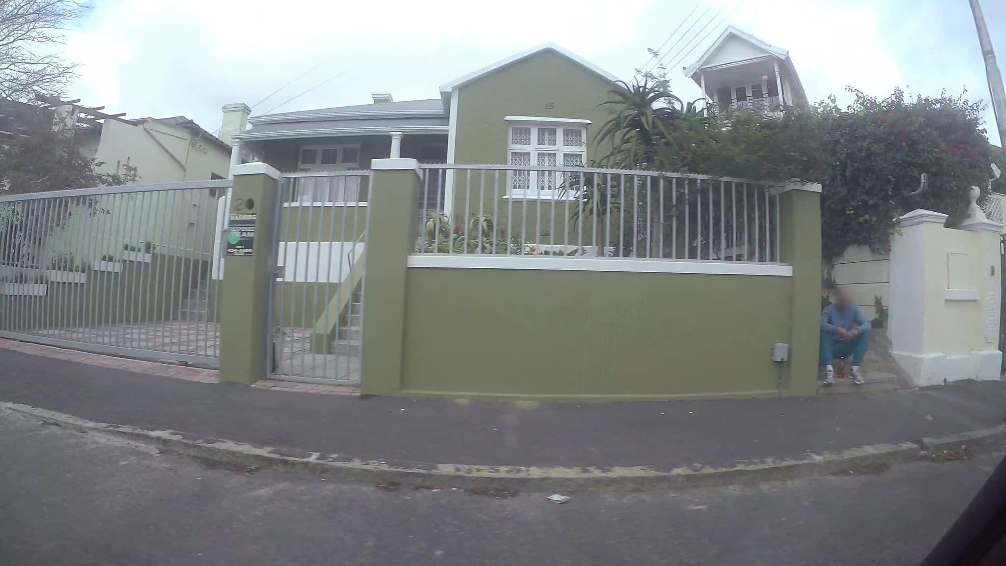 Street view near Cheviot Place Guest House, Cape Town