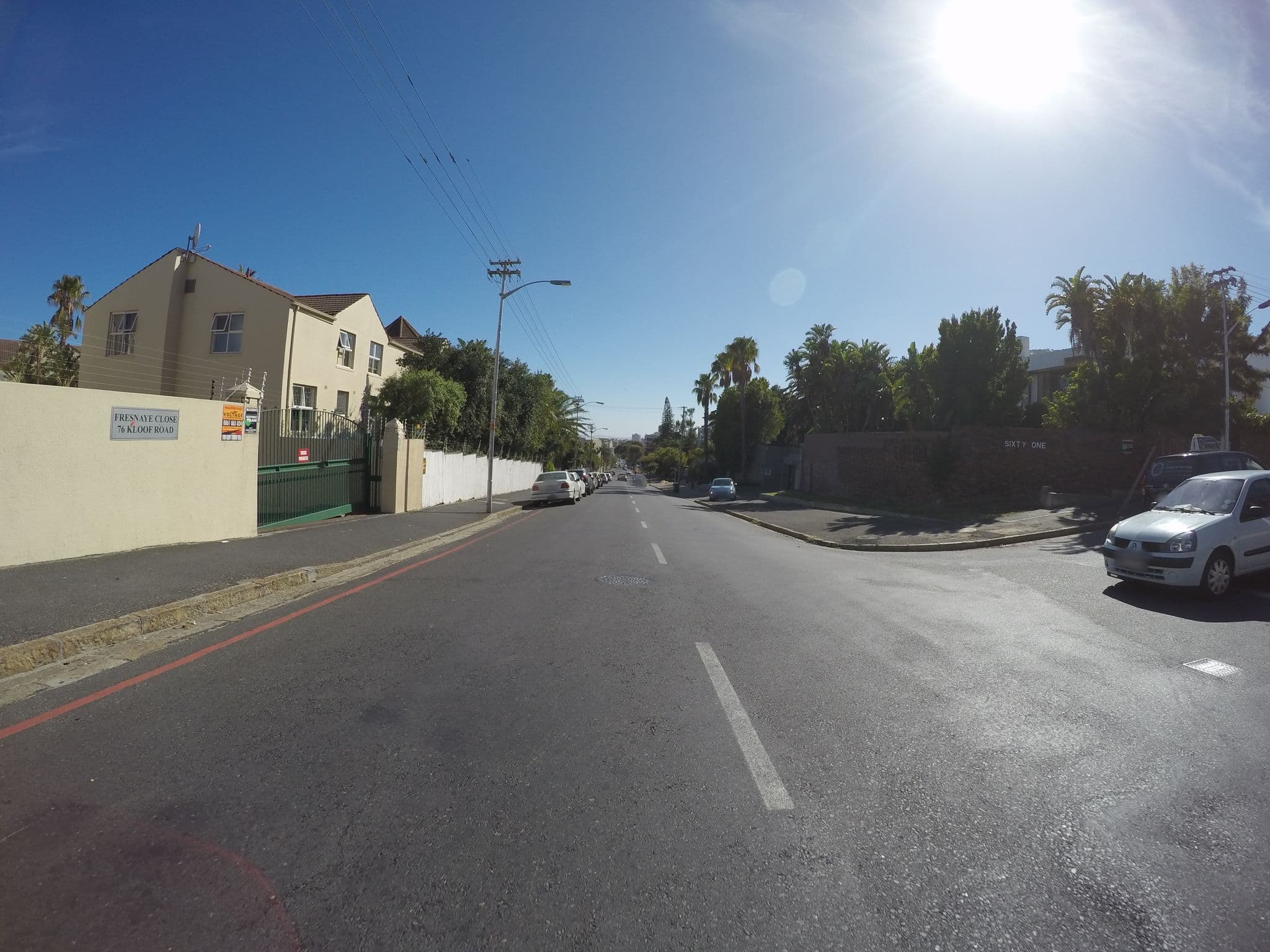 Street view near The Clarendon Fresnaye Boutique Hotel, Cape Town — © jwpwhite (CC BY-SA · Mapillary)