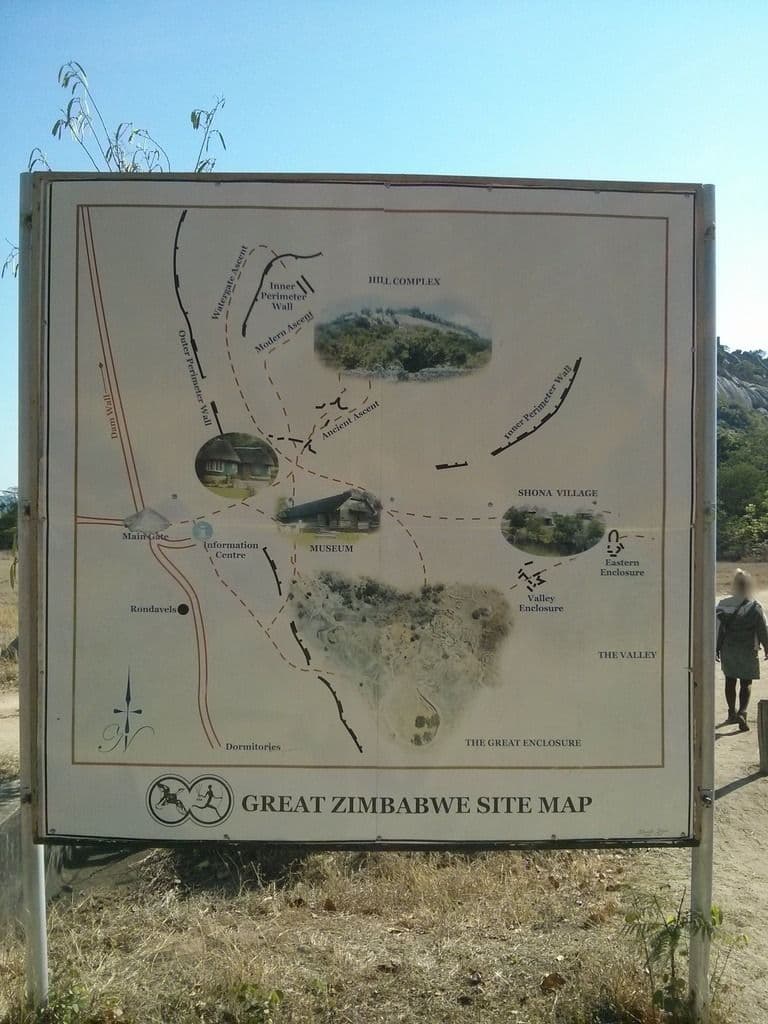 Street view near Campsite Great Zimbabwe Ruins, Masvingo — © janvanbekkum (CC BY-SA · Mapillary)