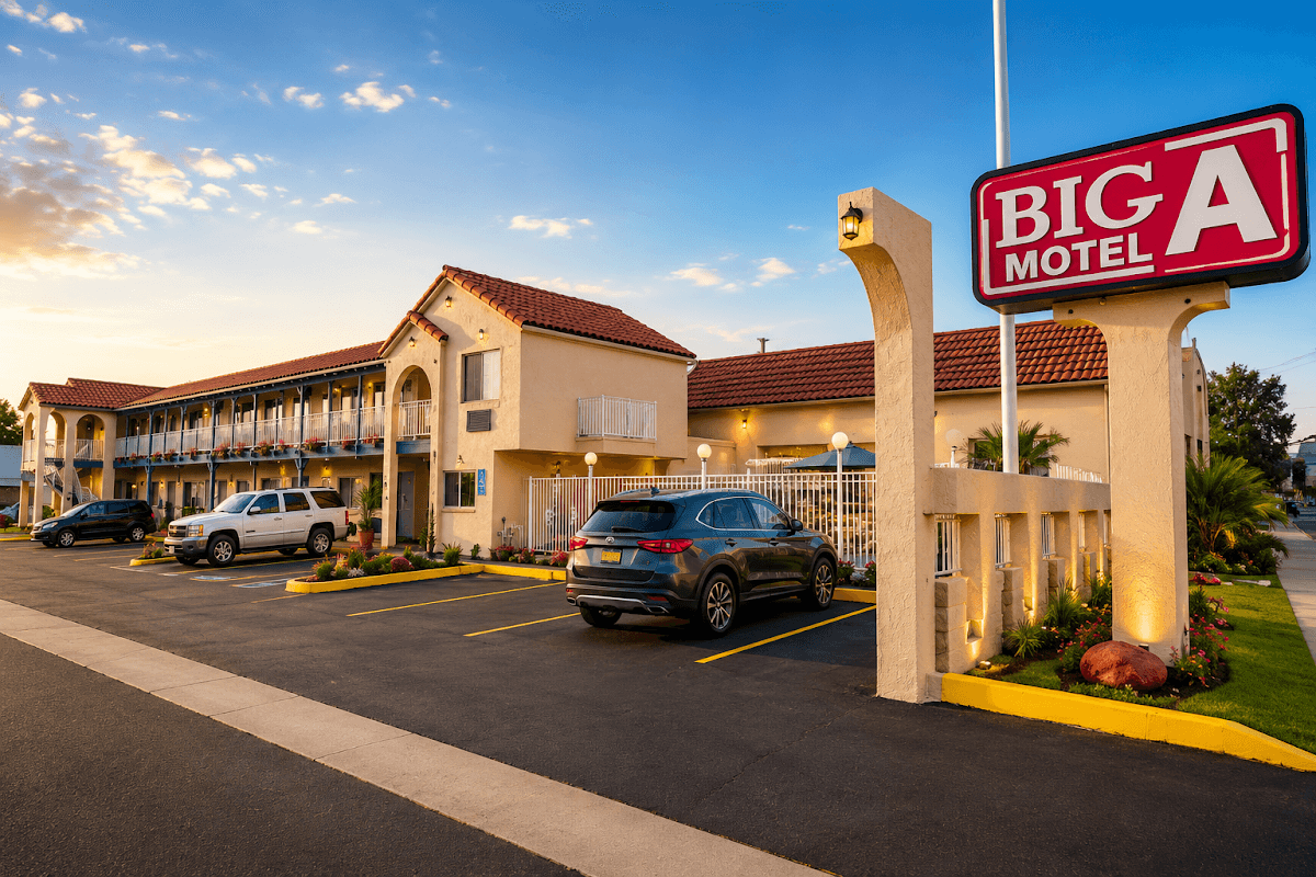 Big A Motel & Suites Near Disneyland Orange County, Motel in Orange