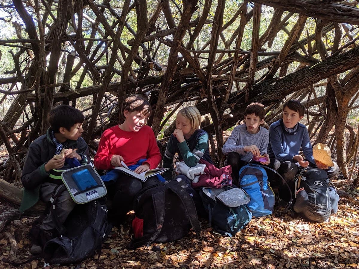 Natureversity Outdoor School, Campsite in Austin