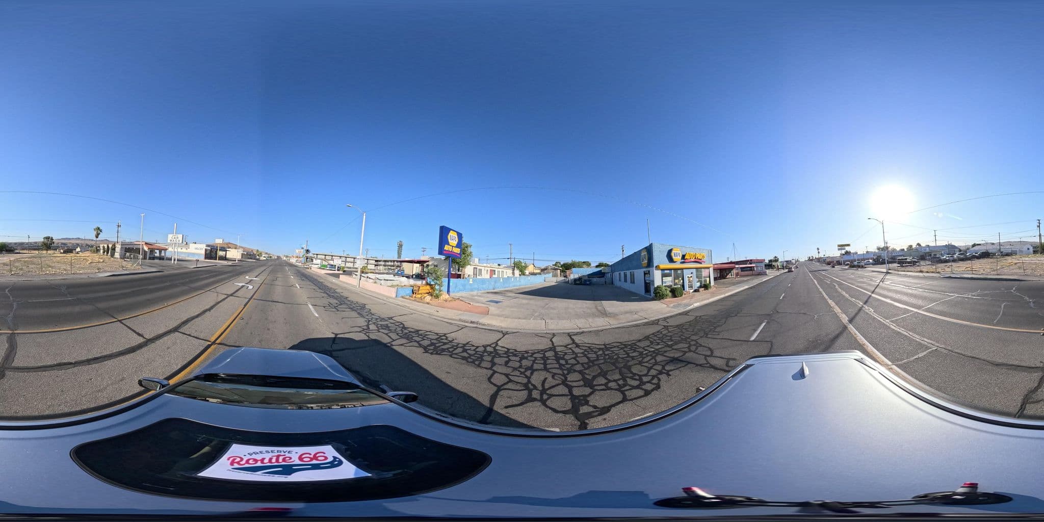 Street view near Motel 7, Barstow — © nthp_gis (CC BY-SA · Mapillary)