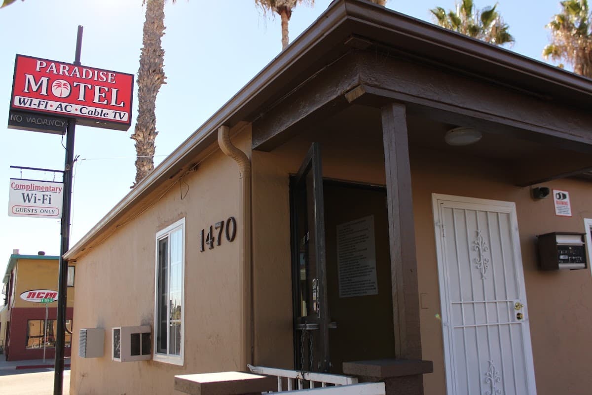 Paradise Motel, Motel in National City