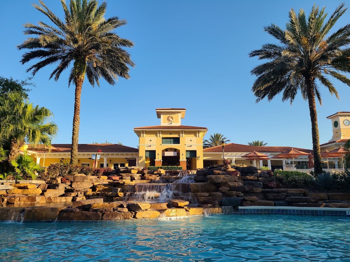 Orange Lake Resort West Village Security Gate, Resort in Citrus Ridge