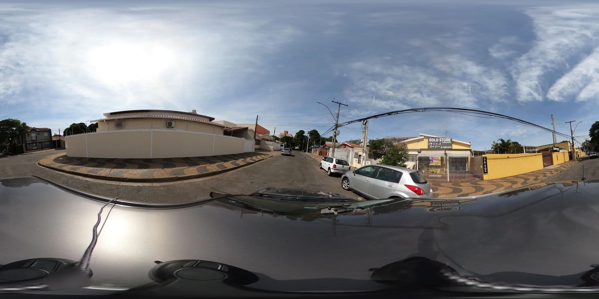 Street view near Pousada Universitária, Campinas — © jmfaria (CC BY-SA · Mapillary)
