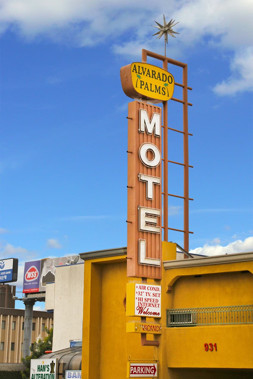 ALVARADO PALMS MOTEL, Motel in Koreatown