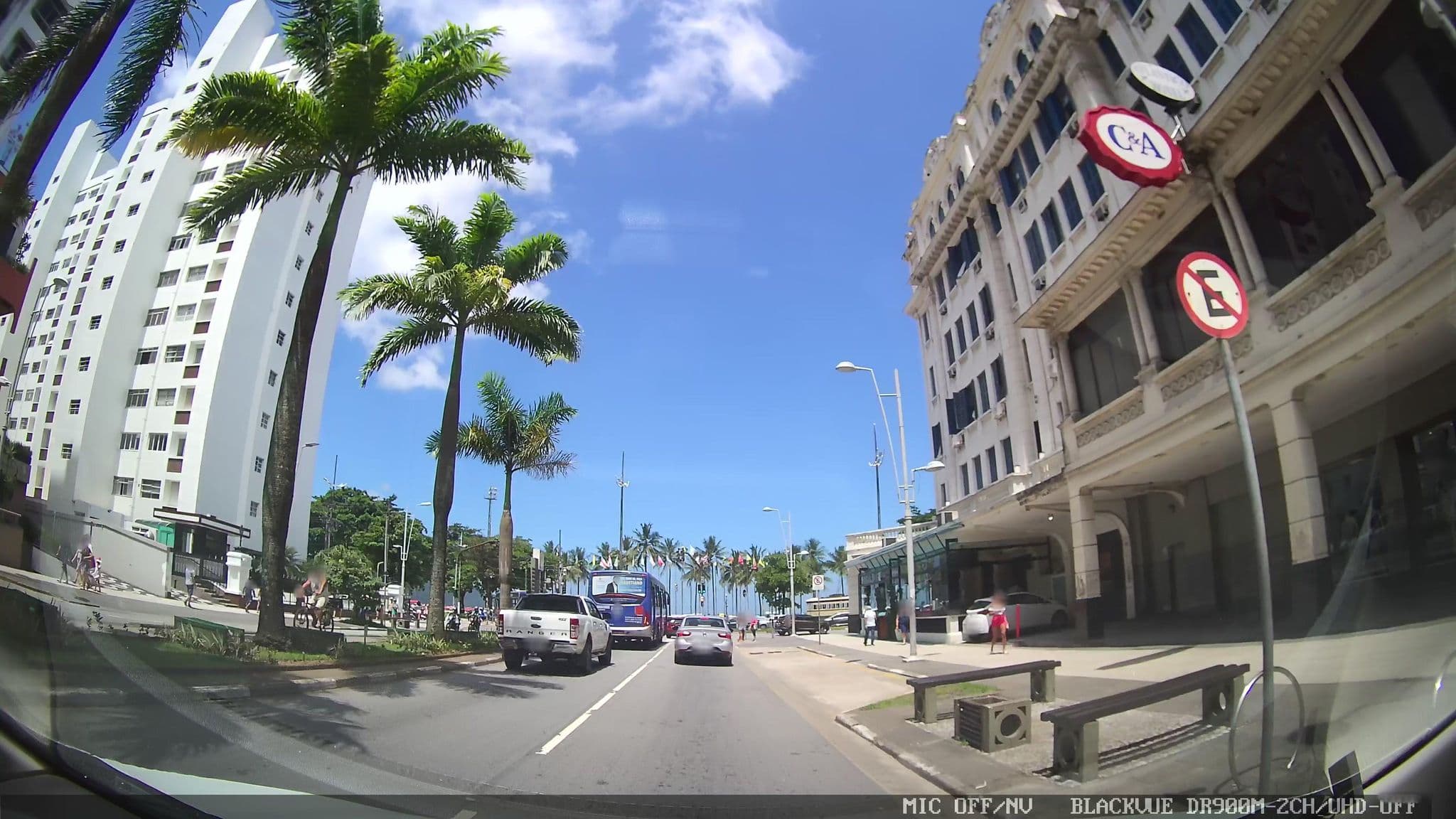 Street view near Hotel Atlântico, Santos — © marciosampaio (CC BY-SA · Mapillary)