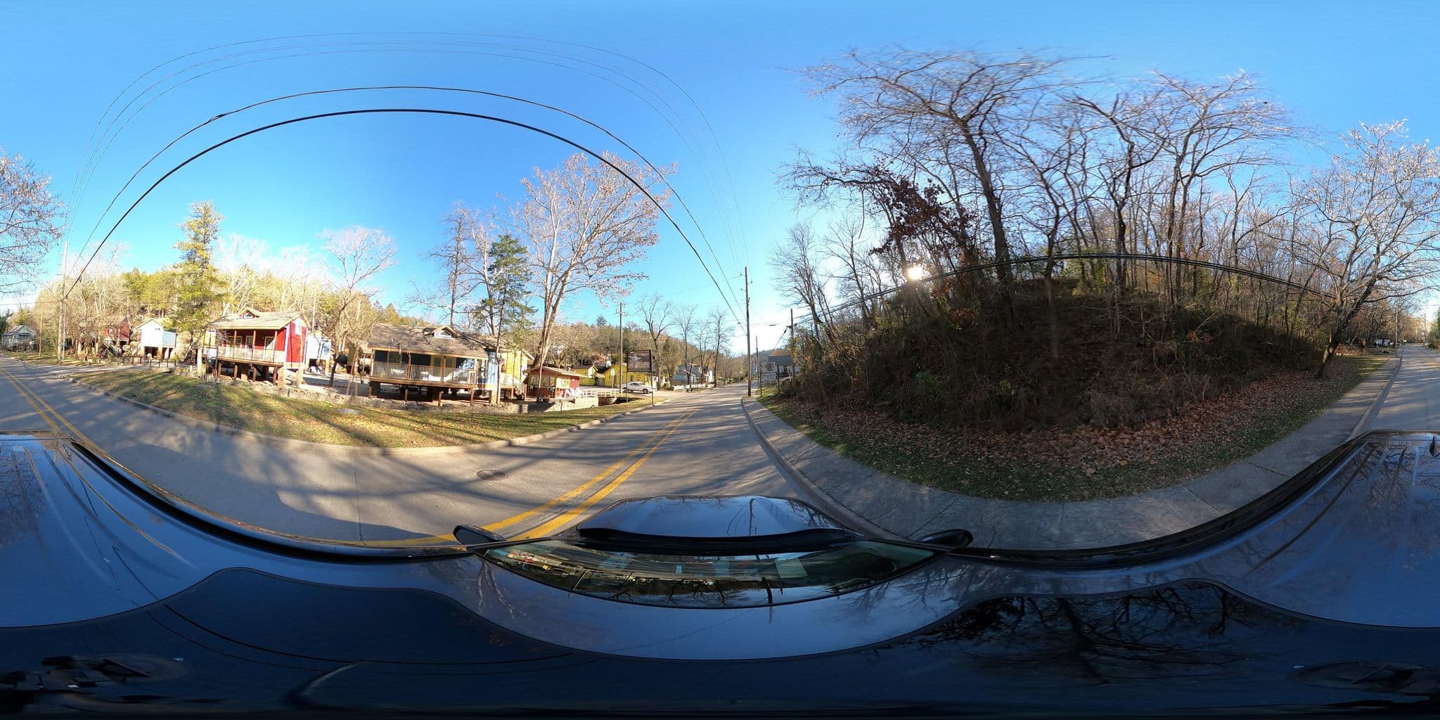 Street view near All Seasons Urban Treehouse Village, Eureka Springs — © justinmeyers (CC BY-SA · Mapillary)