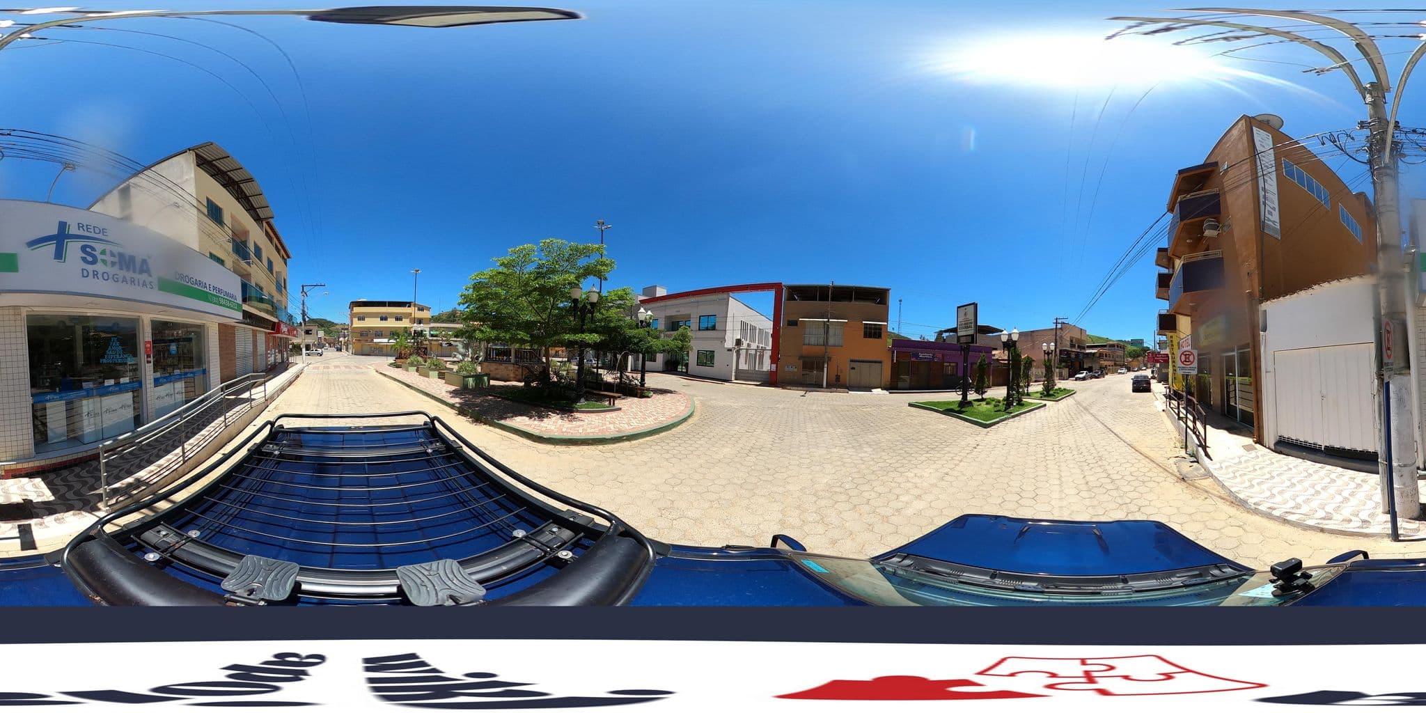 Street view near Hotel Fênix, São José do Goiabal — © MuitoAlemdasFronteiras (CC BY-SA · Mapillary)