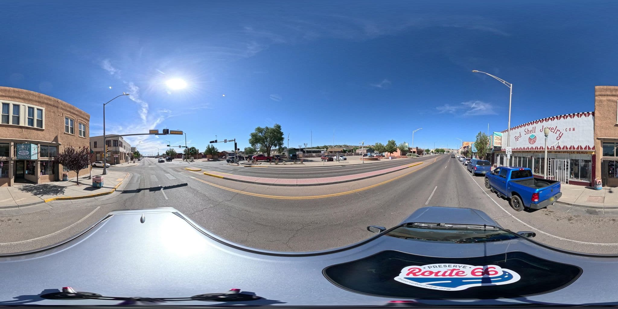 Street view near Tinian, New Mexico, Gallup — © nthp_gis (CC BY-SA · Mapillary)