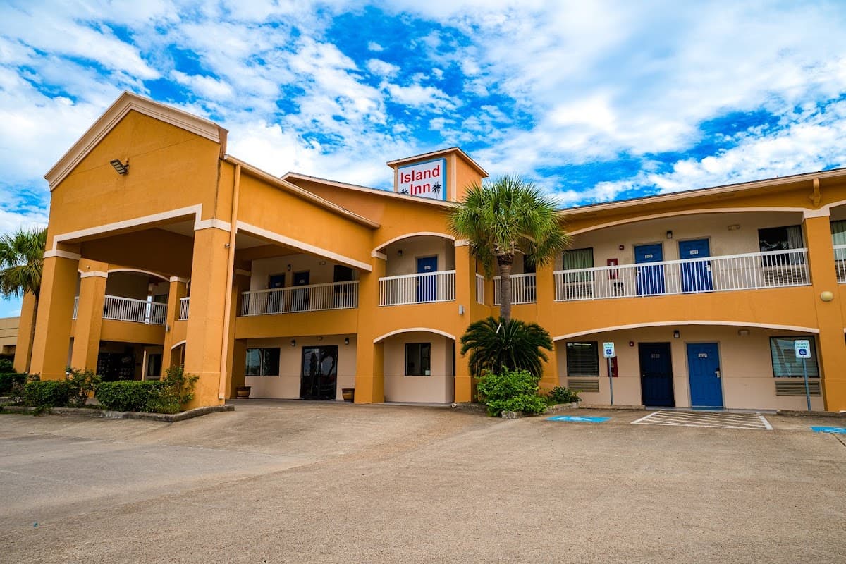 Island Inn By OYO Galveston Beach, TX, Hotel in Galveston