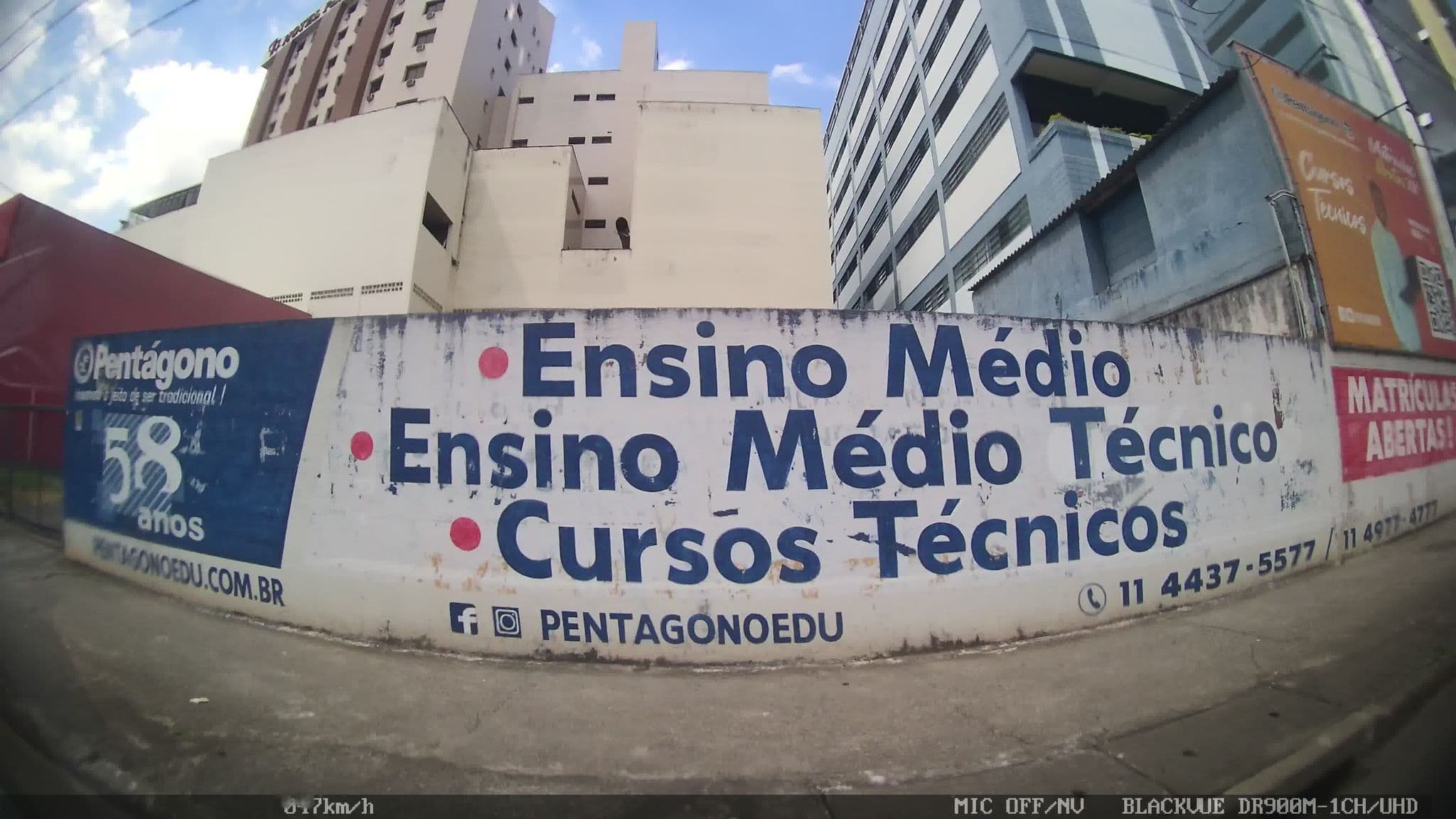 Street view near Hotel Plaza Mayor, Santo André — © kaart_2 (CC BY-SA · Mapillary)