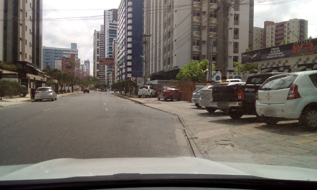 Street view near Hotel Tamarsol, João Pessoa — © fredporto (CC BY-SA · Mapillary)